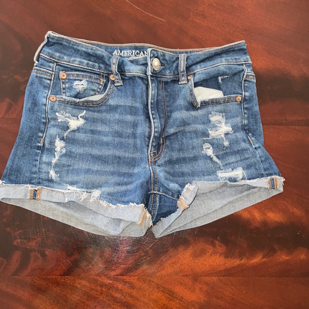 American eagle jean shorts